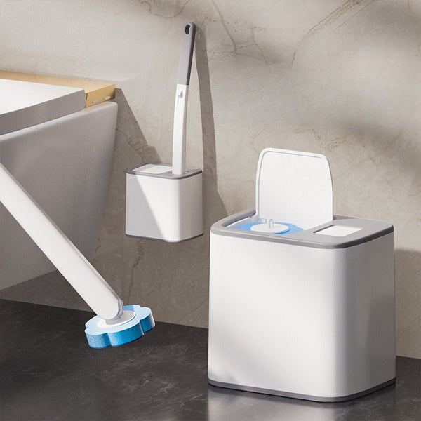 Disposable Toilet Brush Kit