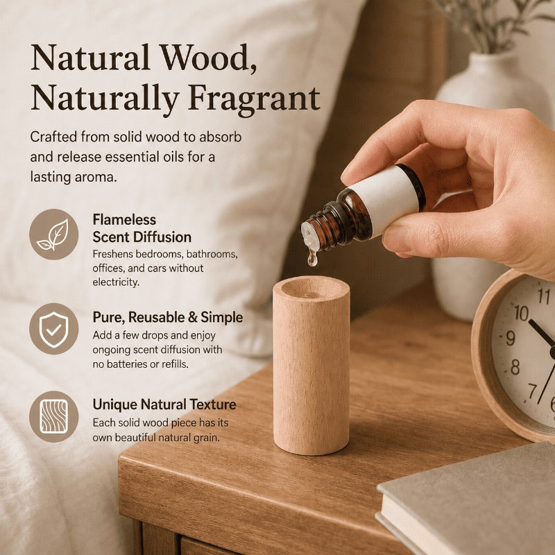Simple Solid Wood Diffuser – Woyuosn